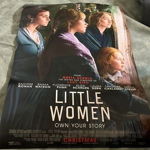 Little Women Movie poster NEW Timothee Chalamet (Marty,Laurie) Origin 2019 11x17